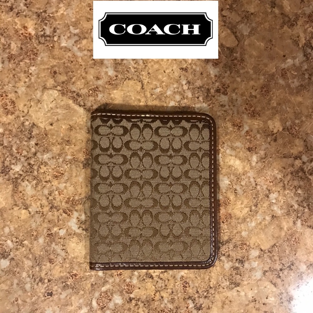 Coach Signature Travel Photo Frame